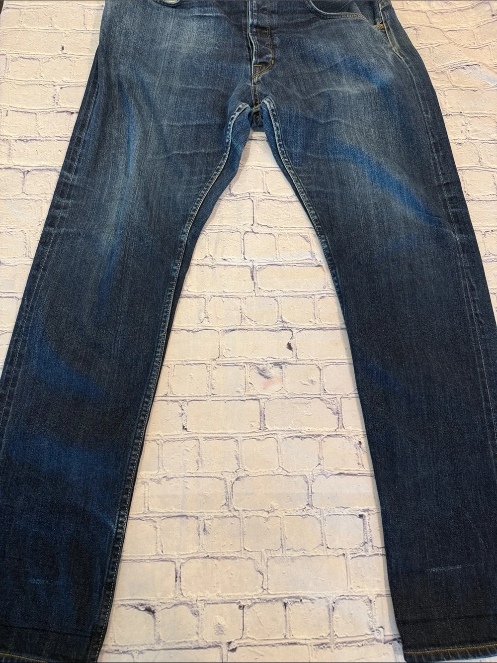Men's Dark Blue Denim Jeans